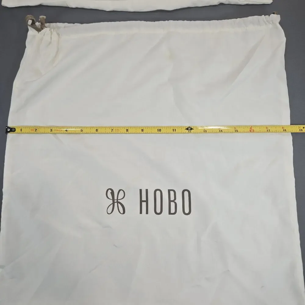 HOBO International White Cream Dust bag 16” Length x 16” Height